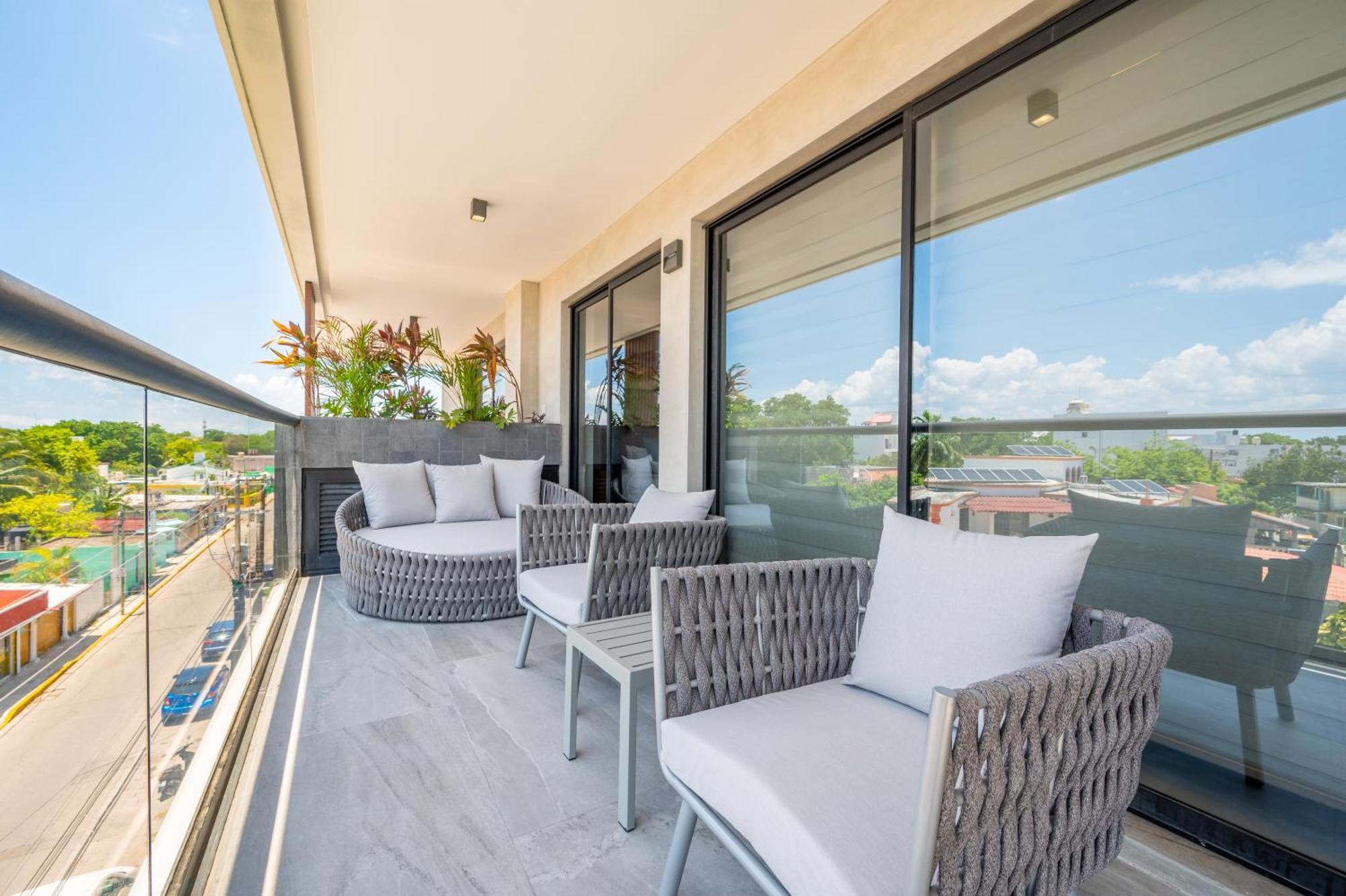 Kippal - Modern Oasis - Aparthotel Cozumel Exteriér fotografie