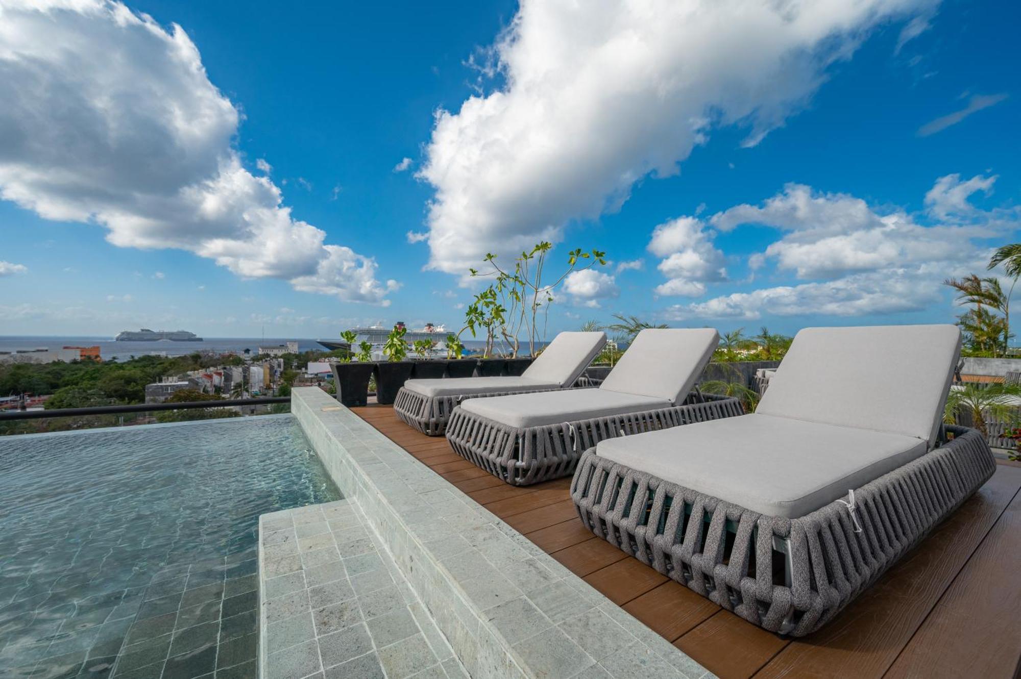 Kippal - Modern Oasis - Aparthotel Cozumel Exteriér fotografie